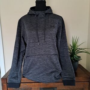 Under Armour Hoodie Women's Medium Grey Coldgear Pull Over Sweatshirt